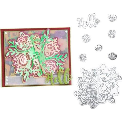 Julyarts 2019 New Arrived Flower Metal Die Cutting For Scrapbooking Troqueles De Corte De Metal Scrapbooking