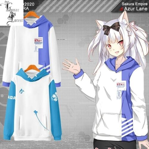 Game Azur Lane 3D Printing Men/Women Autumn Fashion Hoodies Sweatshirt Long Sleeves Pollover Plus Size New