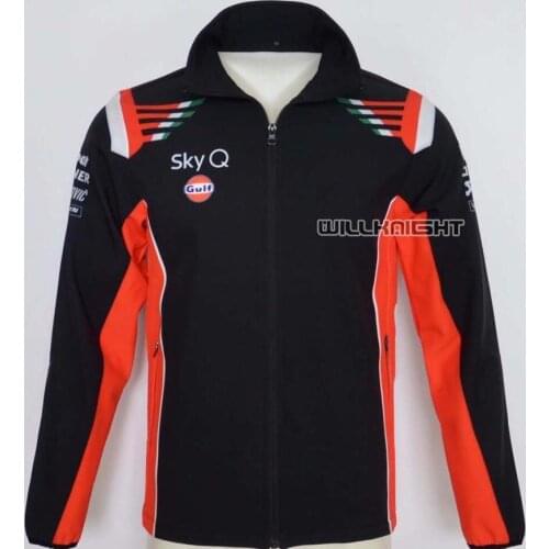 Motorbike MTB Bike Riding Mens Sweater Full Zip Fleece Hoodie Plus velvet thickening Sweatshirt