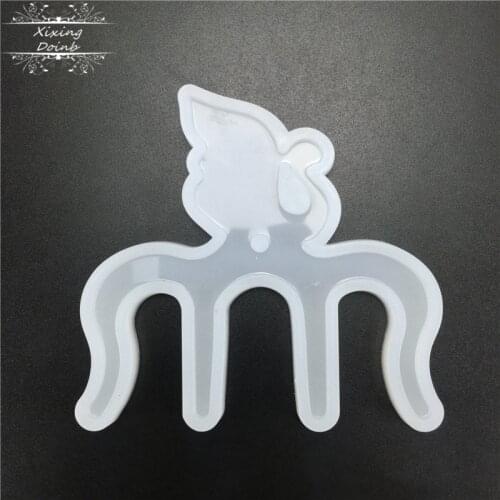 Swan shape music clip clip silicone jelly mold cake decoration tool candy chocolate fudge mold resin mold