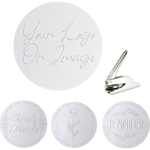Custom Embosser Stamp , Personalized Address Embosser, Return Address Embosser Seal , Family Name Embossing Seal