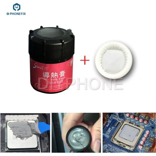 30g DRG-102 Silicone Grease Paste Thermal Grease Thermocouple Heatsink for CPU Processor High Performance