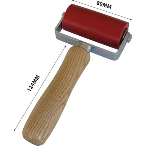 HKBST 80mm silicone gel Pressure Seam Rollers Silica gel pressure roller for Hot Air Plastic welding gun welder