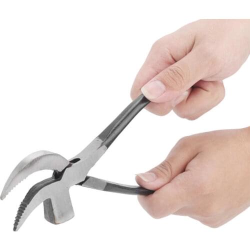 Pointed Mouth Lasting Pliers Leather Craft Tool Pincers for Shoemaking Cobblers Saddlers Hardware