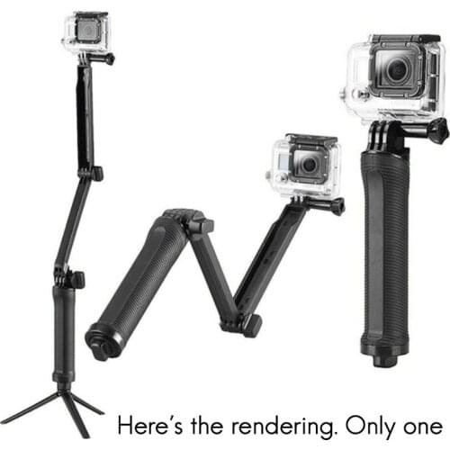 Waterproof Selfie Sticks Monopod for Gopro Hero 5 6 4 3 Camera for Xiaomi 4K Sports Camera Tripod Stand Accessories
