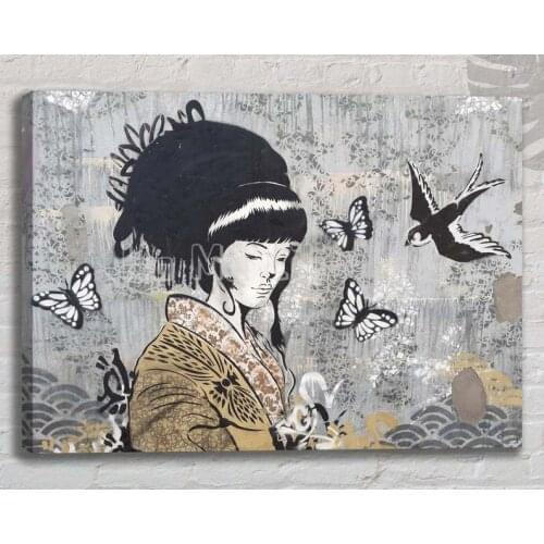 Japanese Wall Art Print Canvas Bedroom Living Room Hanging Decor