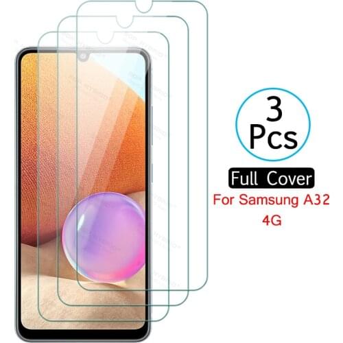 Screen Protector For Samsung A32 4G 5G Light Tempered Glass For Galaxy A32 4G 5G 2021 Transparent Clean Sklo Cover 3 Sheets