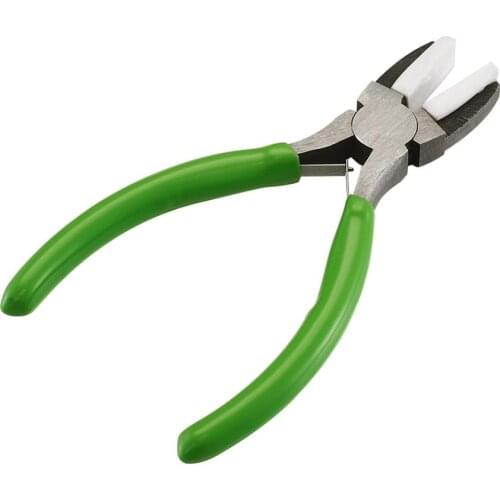 1pcs Carbon Steel Jewelry Plier Short Chain-Nose Plier Flat Nose Pliers For Bend Metal Wire Tool Handmade Jewelry Making