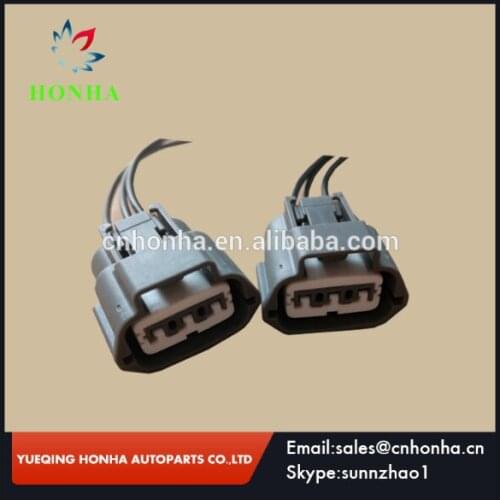 10/20/50/100 pcs/lots 3 Way/pins Ignition Coil Pack Connector Plug Pigtail Wiring Harness for 350z 370z Maxima Altima Murano