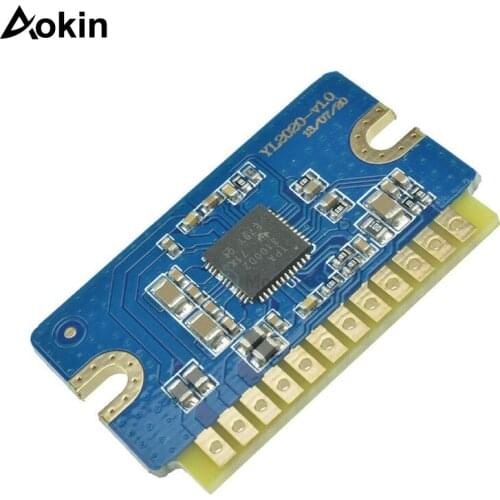 2*20W DC 12V 24V Mini Stereo Audio Amplifier Board YL2020 V1.0 Dual Channel Class D AMP Module 2x20W