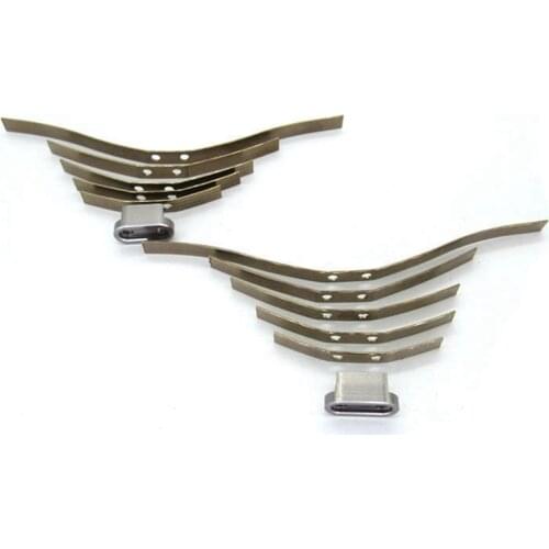 2 Pair Steel Shock Absorption Leaf Springs Suspension for WPL B14 B24 B16 B36 1/16 RC Truck Car Parts Accessories