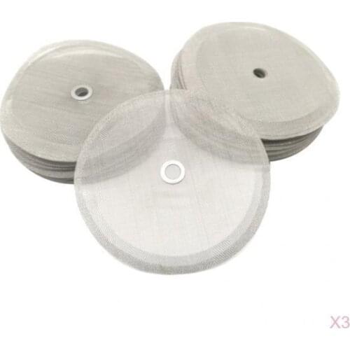 3x Universal Washable Stainless Steel Cold Brew Coffee Filters Filter Net