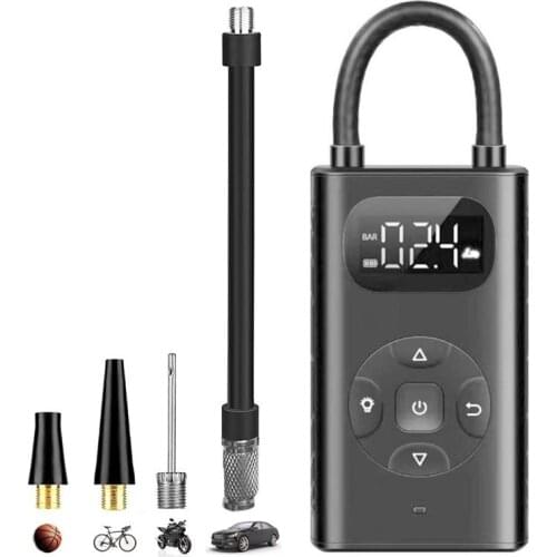 Car Air Compressor Electric Portable Wireless Inflatable Tire Inflator Air Pump Rechargeable For Car Motorcycle Bike Tyre Pump