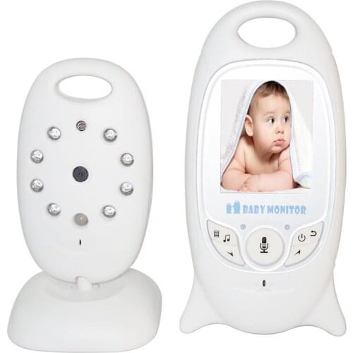 Wireless video Baby Monitor 2.0 inch Color Security Camera TWO Way Talk automatic Night Vision IR LED Temperature Monitoring