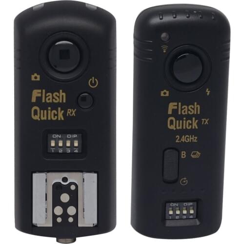 Mcoplus RC7-C3 16 Channels Wireless Flash Trigger for Canon EOS 5D 5D Mark II 5D Mark III 6D 750D 550D 500D 450D 400D