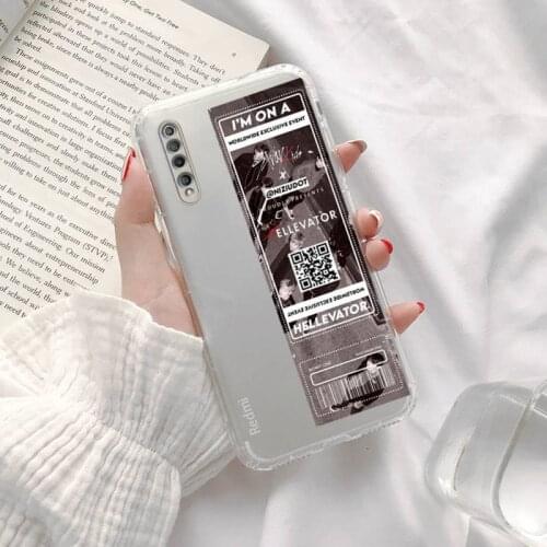 Stray Kids Air tickets Design Phone Case Transparent For Xiaomi Redmi K30 10T 10X 9 9A 8 8A 7 7A 6 K40 T S PRO 5G