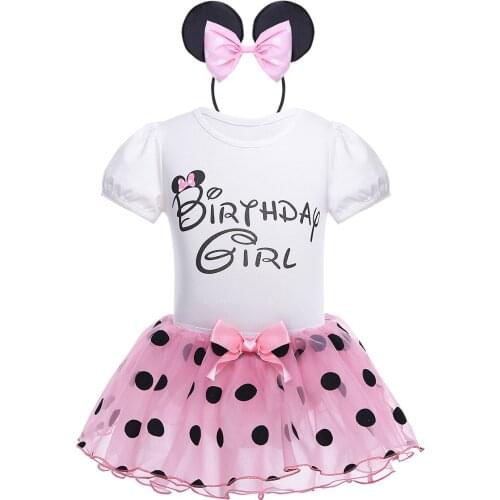 Infant Baby Girl Clothes Summer Short Sleeve Baby Romper With Tutu Skirt And Headband Toddler Girls Clothing Set Birthday Outfit