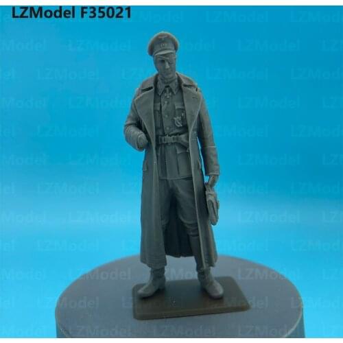 1/35 Scale Die-casting 75mm Resin Soldier Needs Hand-painted Character Model Toy Free Shipping