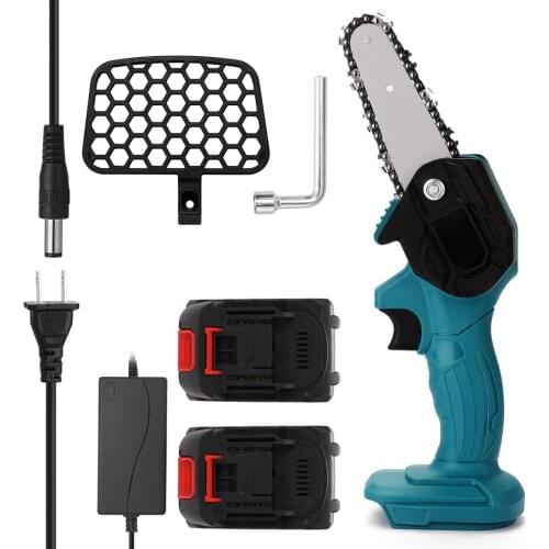 Mini Pruning Saw Electric Chainsaws Removable For Fruit Tree Trimming With Lithium Battery One-Handed Saw Chain Saw Garden Tools