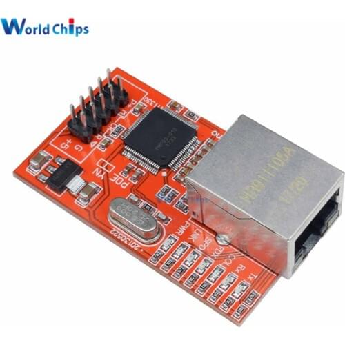 Mini W5100 LAN Ethernet Shield Network Board Module For Arduino R3 W5100 3.3V Compatible For Arduino Ethernet UNO Mega 2560