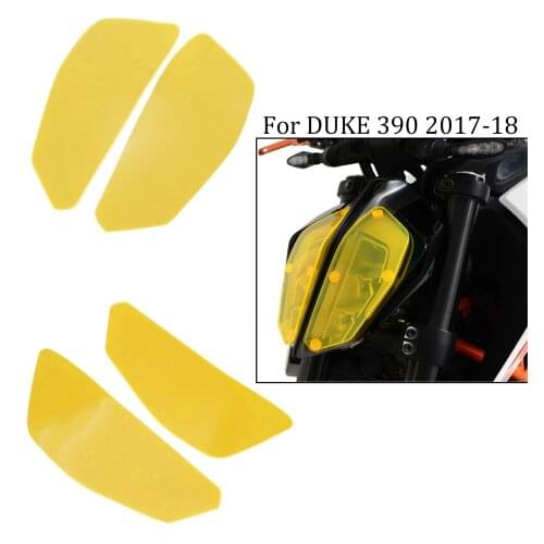 MTKRACING FOR KTM 390 DUKE 2017-2018 motorcycle Headlight Protector Cover Shield Screen Lens