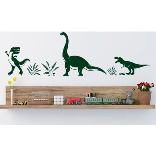 Dinosaurs Wall Decal Dinosaur Decorations Vinyl Wall Decor Dinosaur Dino Wall Sticker for Nursery Kids Room Decor Sticker C792
