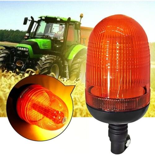 New Style Hot High Quality Durable 80LED Tractor Car Emergency Warning Flash Strobe Rotating Beacon Fog Light Motor Amber#292419