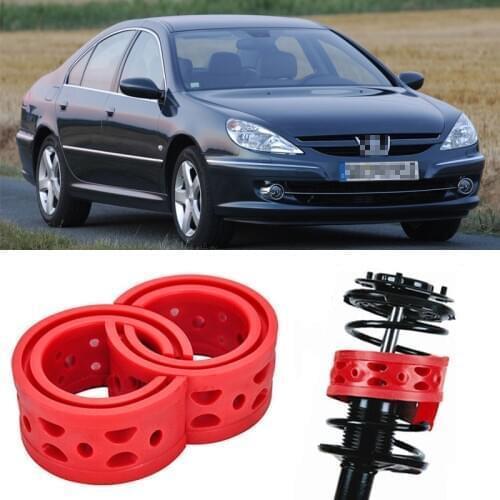 2pcs Size B Front Shock Suspension Cushion Buffer Spring Bumper For Peugeot 607