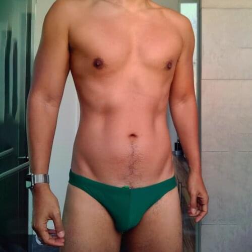 Tight low waist sexy swimwear solid men swimsuits sunga men swim briefs bikinis trunk board shorts small size men bathing suits