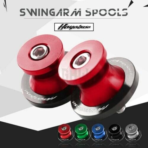 M8 Motorcycle CNC Frame Stands Screws sliders Swingarm Spools Slider for Suzuki Hayabusa GSX1300R 1997-2020 GSX 1300R