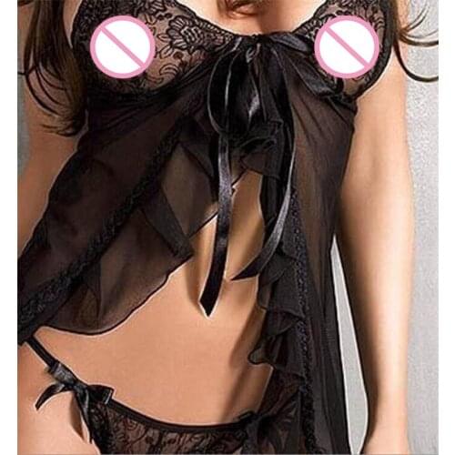 Hot Sexy Vintage nightwear sleepwear nightie negligee nightgown Costume Baby Dolls Fashion Women lingerie