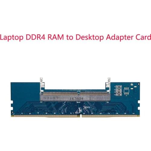 Professional Laptop DDR4 SO-DIMM To Desktop DIMM Memory RAM Connector Adapter Desktop PC Memory Cards Converter Adaptor