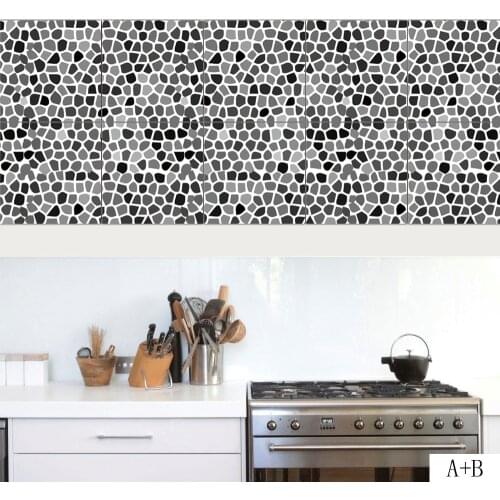 Wallpaper Promotion New Arrival Vintage Wave Point Art Stickers room art decal Wall For Home Decoration Removable Tile Sticker
