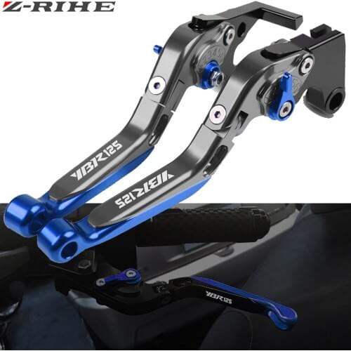 For YAMAHA YBR125 YBR 125 2005-2014 2013 2012 2011 2010 CNC Motorcycle Accessories Folding handbrake Brake Clutch Levers YBR125