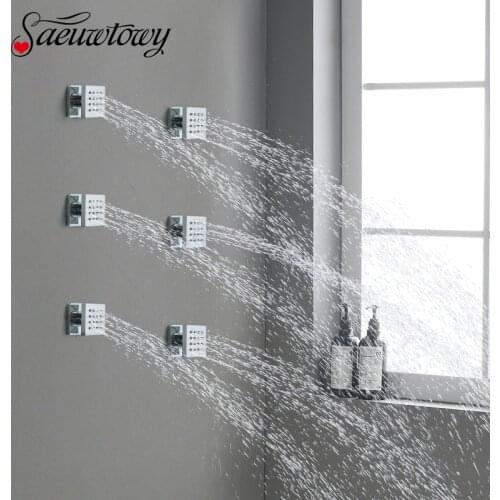 Saeuwtowy Massage Shower Heads