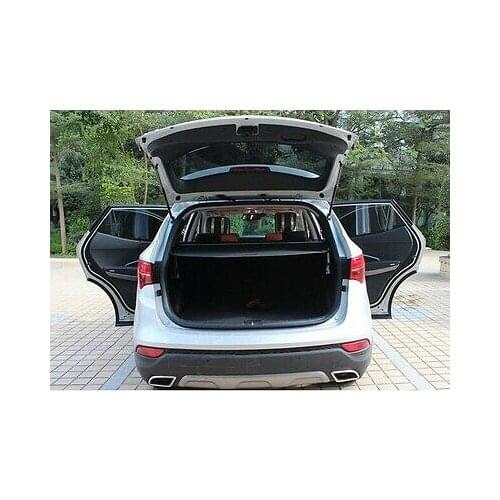 Trunk Shade BLACK Cargo Cover for Hyundai Santa Fe 5-seat Sport 2013 - 2015
