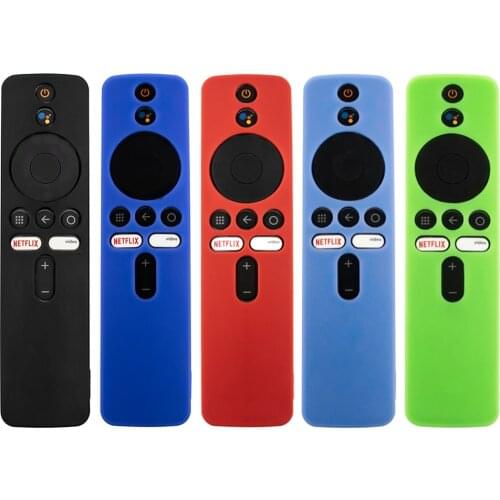 Silicone Remote Control Case For Xiaomi Mi Box S/4X Mi Remote TV Stick Cover Anti-Slip Shockproof Protective Cover