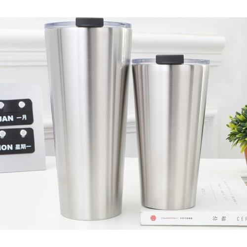 16oz 30oz Stainless Steel Tumbler Double Wall Vacuum Insulated Travel for Coffee Mug Sports Water Straight Cup Portable Bottles