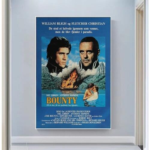 V0889 The Bounty (2) Vintage Classic Movie Wall Silk Cloth HD Poster Art Home Decoration Gift