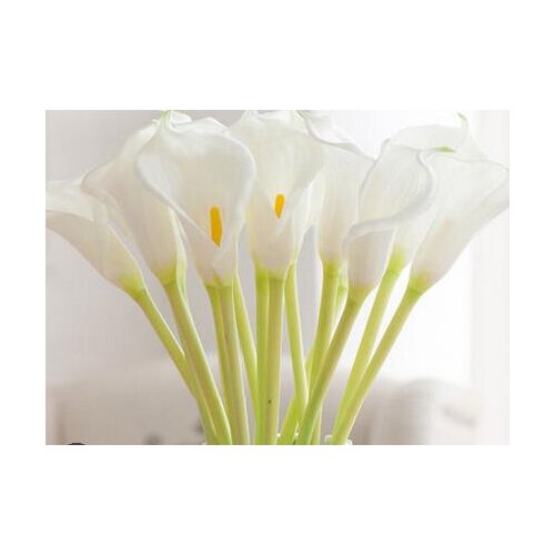 High artificial calla and consorted PU flowers plastic flowers digitate set flowers artificial flower