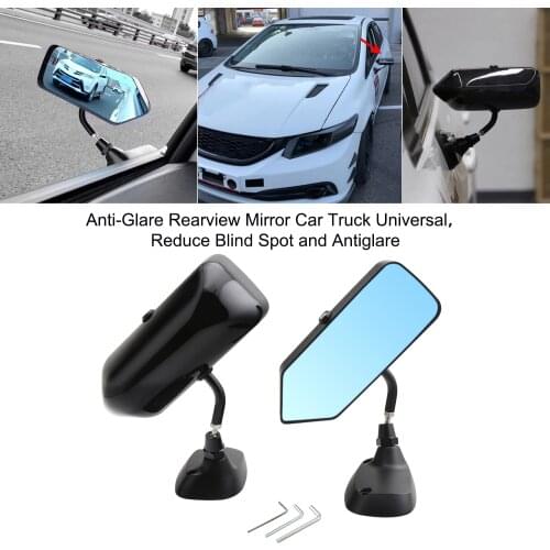 Rear View Mirror Anti-Glare Rearview Mirror Car Truck Universal Wide Angle Rearview Mirror Reduce Blind Spot and Antiglare