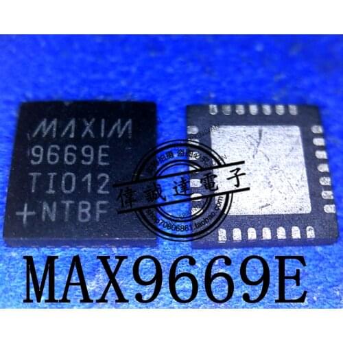 1Pieces new Original MAX9669ETI+T MAX9669E 9669E QFN28 8 In stock real picture