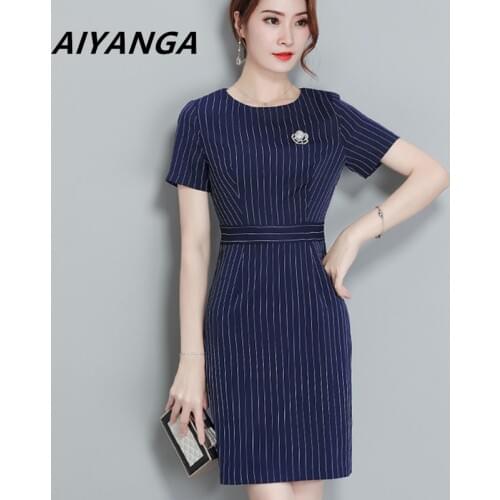 Деловые летние платья AIYANGA China At AliExpress