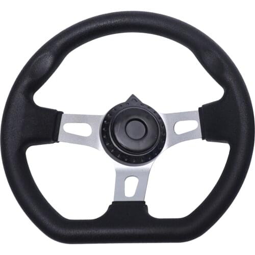 270MM Car Steering Wheel PU Car Accessories steering wheel Modified sports steering wheel for Go-kart Dune Buggy UTV A50