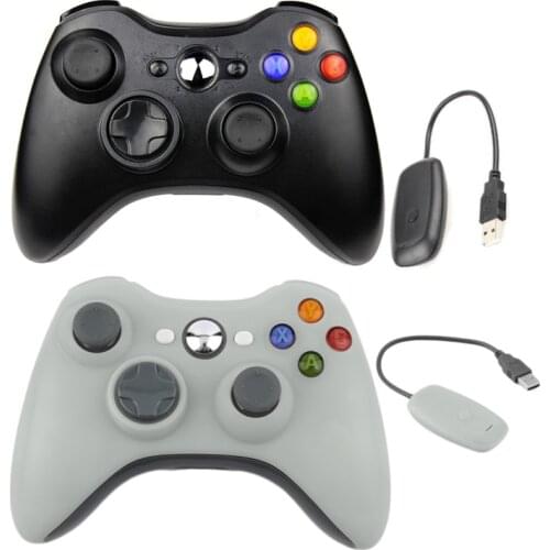2.4G Wireless Controller For Microsoft Xbox 360 Console Gamepad Joypad Game Remote Controller Joystick With PC Reciever