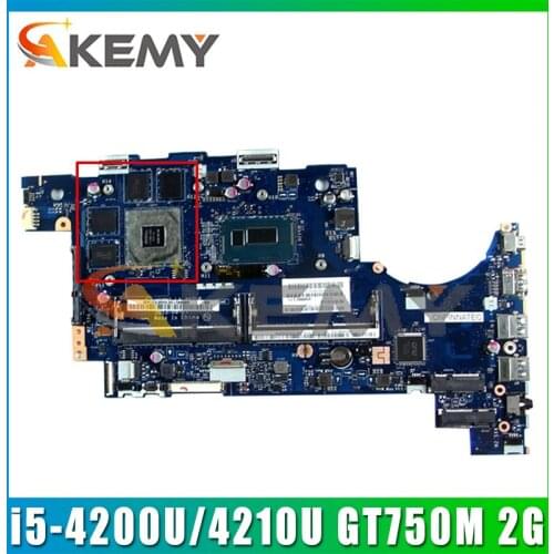 For Acer Aspire R7-572 R7-572G Laptop Motherboard V5MM2 LA-A021P Mainboard With i5-4200U/4210U GT750M 2G-GPU 100% Fully Tested