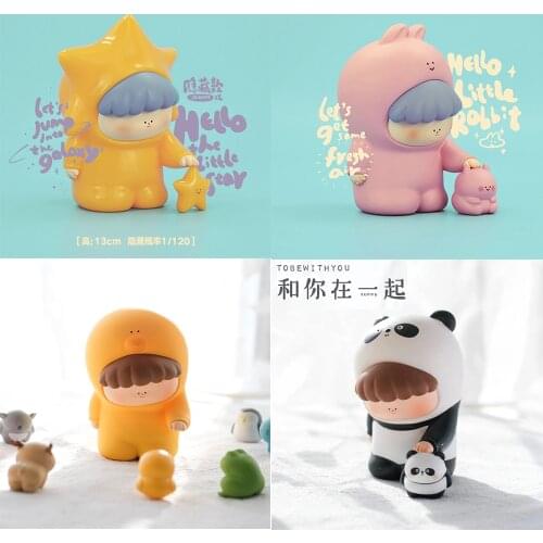 To Be With You Blind Box Collectable Figurines Funny blind box surprise anime Decoration Made from Durable Resin Creative Gifts