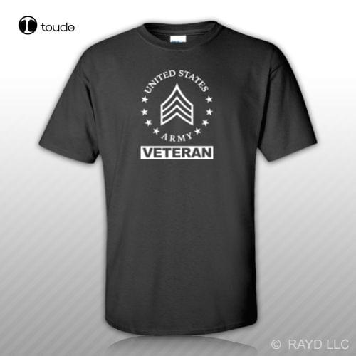 E-5 Sergeant Veteran Us Army Rank T-Shirt Tee Shirt Sgt Or-5 E5 Tee Shirt