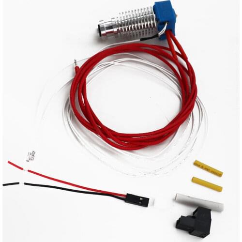 Blurolls Prusa i3 MK3 MK2S/MK2.5 V6 Hotend pre-assambled kit mk2s/mk3 hot end heat sink Throat Heating block