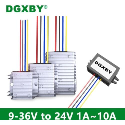 Isolated 10-36 to 24V regulated power converter 12V24V to 24V automotive buck-boost power supply module